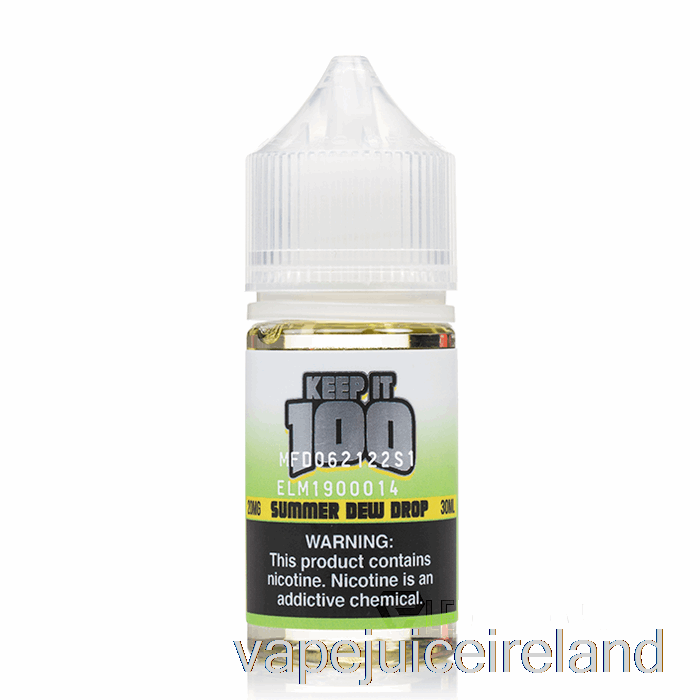 Vape Juice Summer Dew Drop - Keep It 100 SALTS - 30mL 50mg